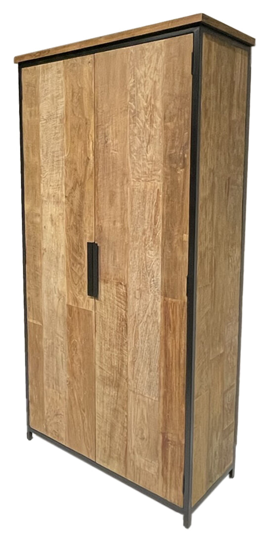 Livingfurn Opbergkast 'Tomar' Teakhout, 195 x 100cm