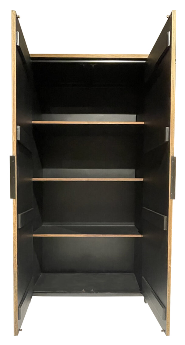 Livingfurn Opbergkast 'Tomar' Teakhout, 195 x 100cm