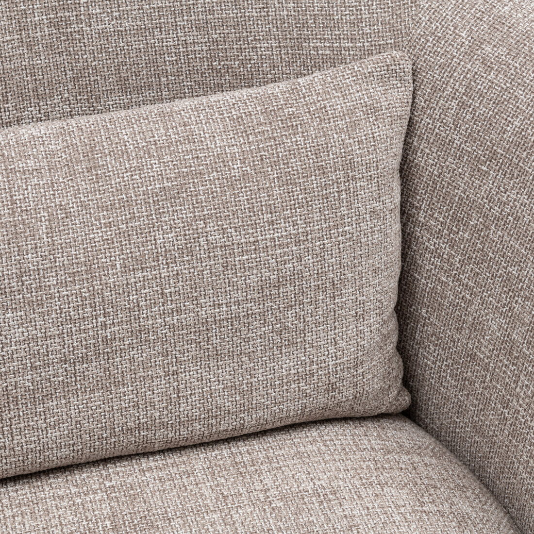 Rivièra Maison Draaifauteuil 'Leonardo' Chenille Jacquard, kleur Bright Taupe