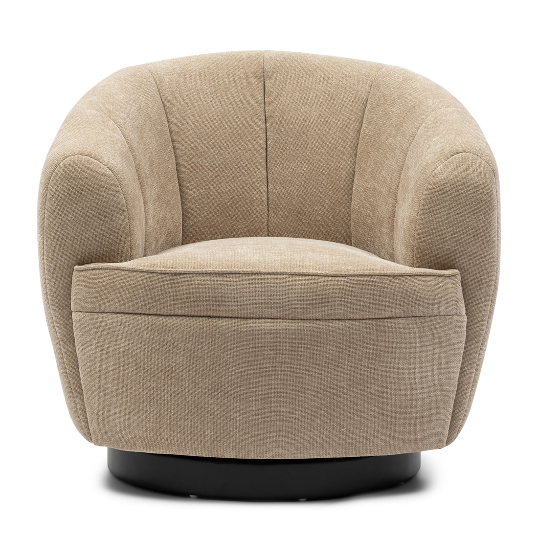 Rivièra Maison Draaifauteuil 'The Countess' Weave stof, kleur Natural Linen