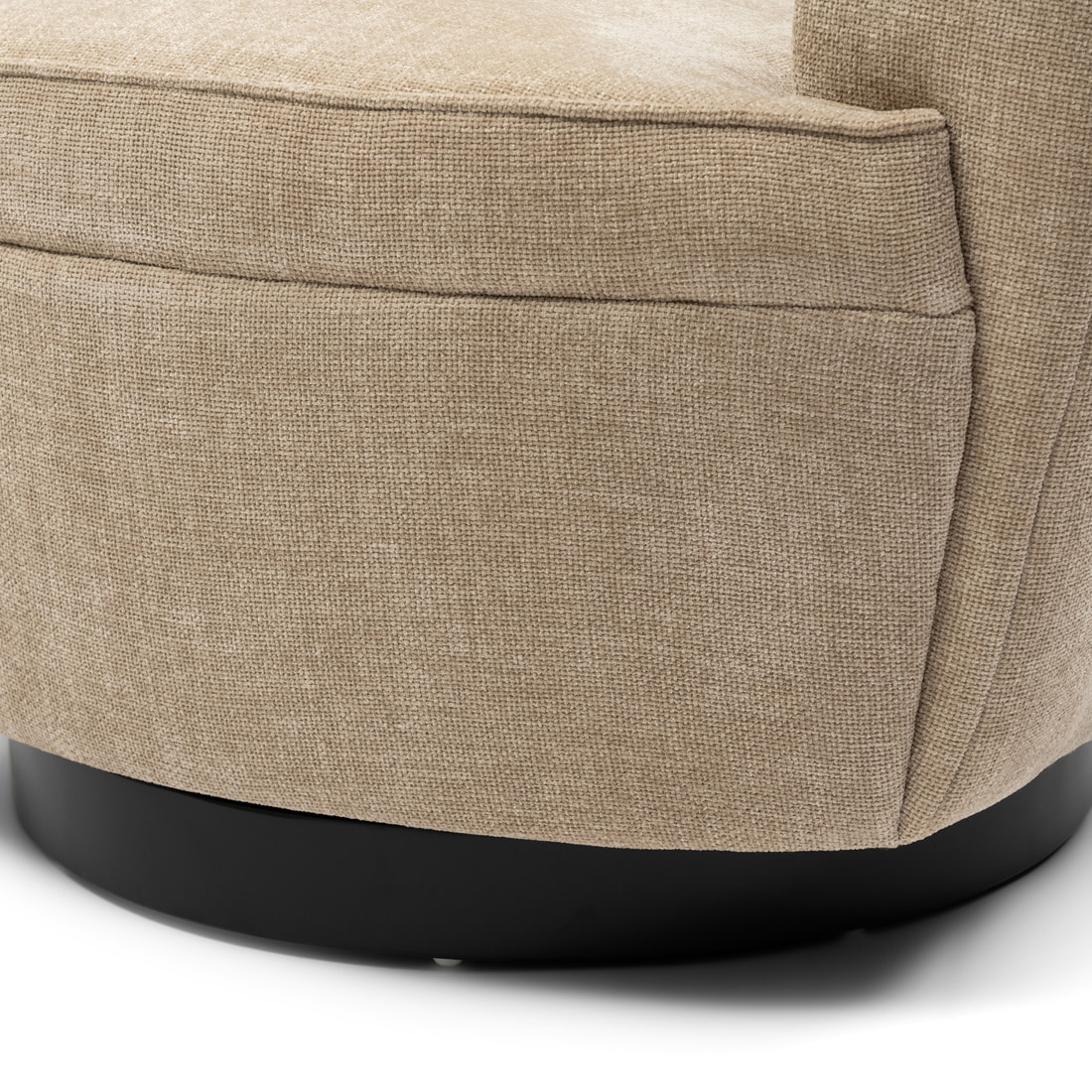 Rivièra Maison Draaifauteuil 'The Countess' Weave stof, kleur Natural Linen