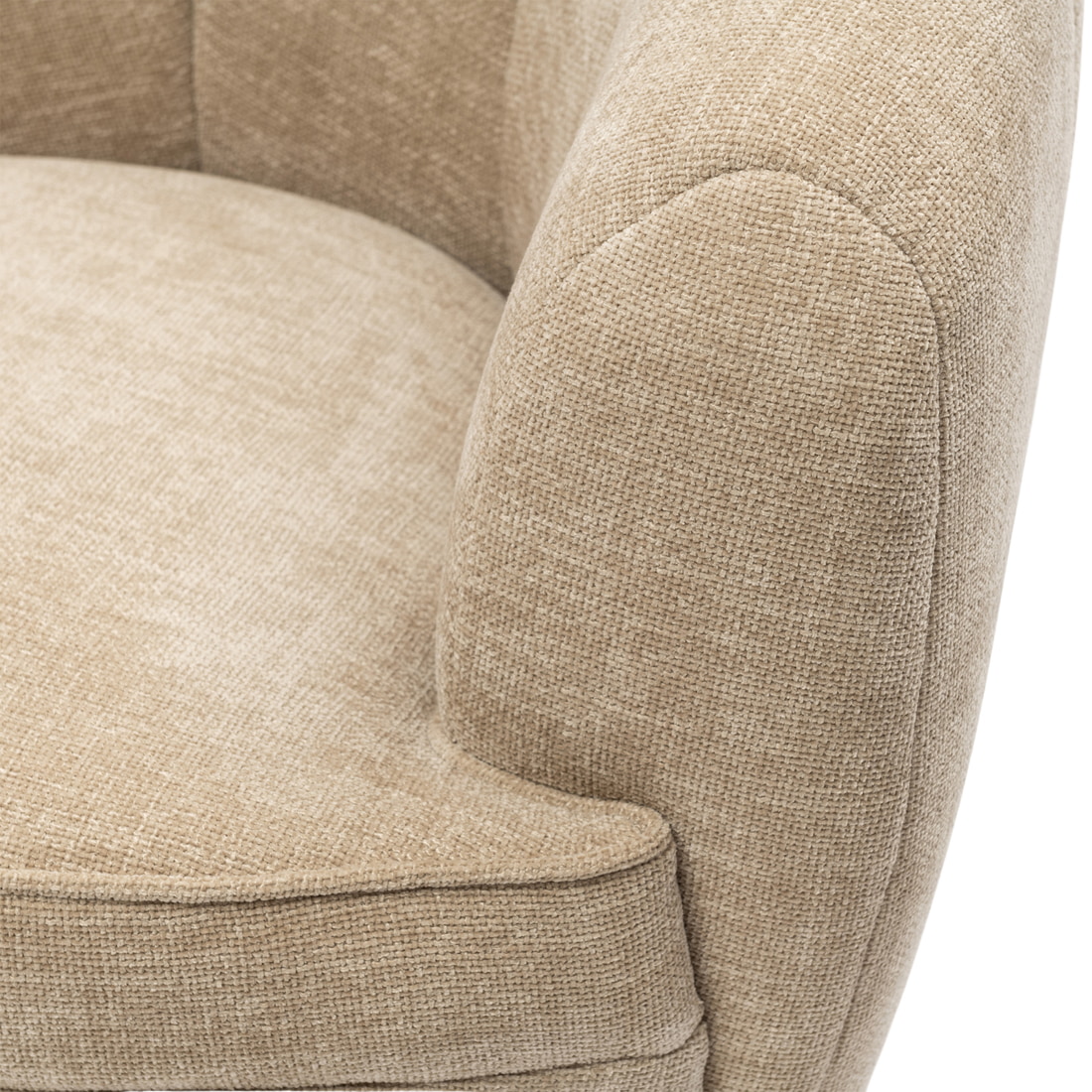 Rivièra Maison Draaifauteuil 'The Countess' Weave stof, kleur Natural Linen