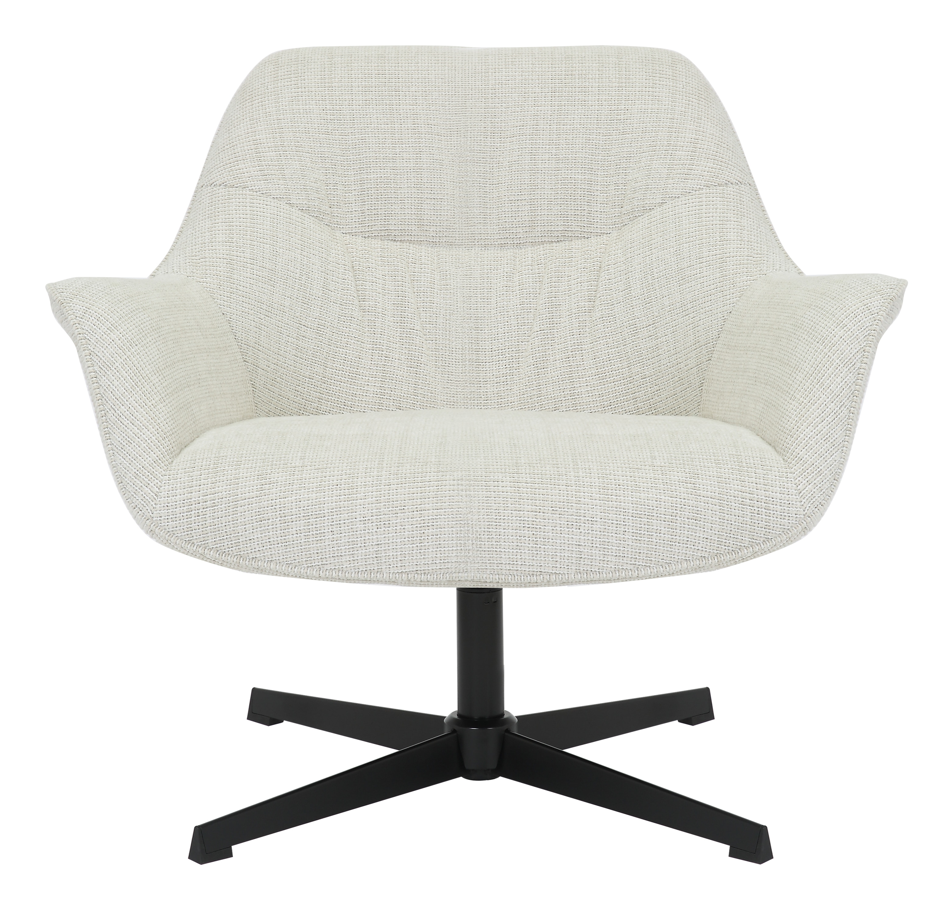 Sohome Draaifauteuil 'Dahlia' kleur Greige