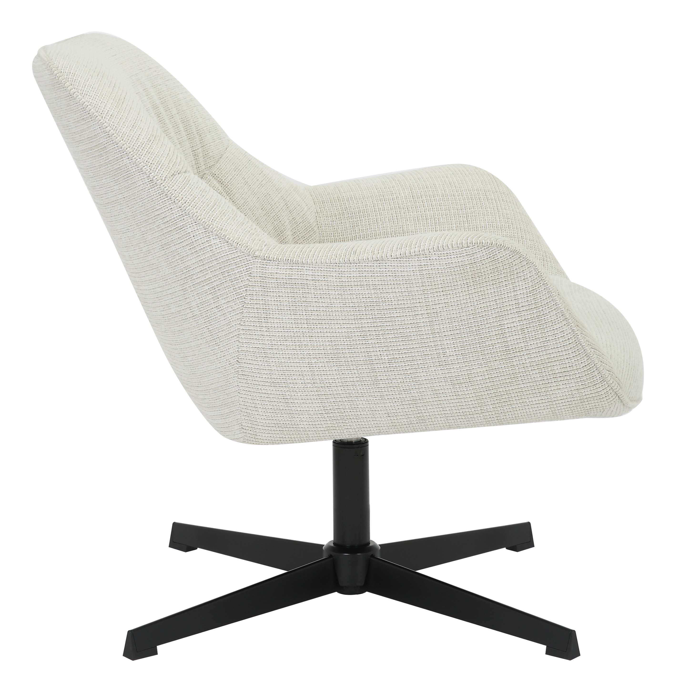 Sohome Draaifauteuil 'Dahlia' kleur Greige