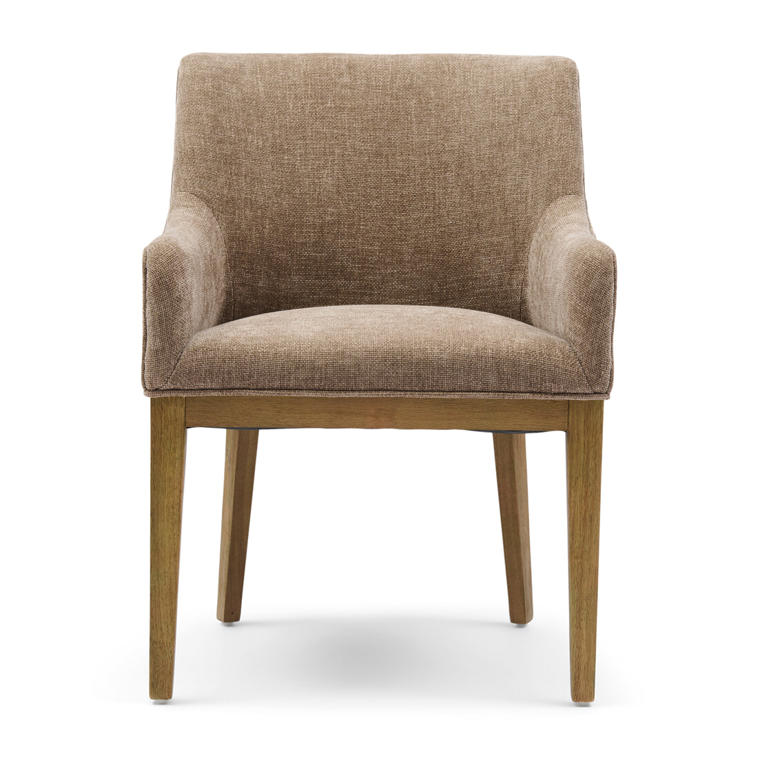 Rivièra Maison Eetkamerstoel 'Whistler' Rubberhout en stof, kleur Taupe