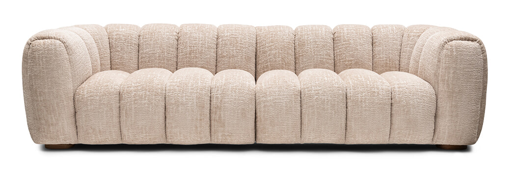 Rivièra Maison 5-zits Bank 'Vicenza' Chenille, 298cm