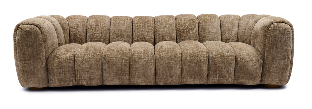 Rivièra Maison 5-zits Bank 'Vicenza' Chenille, kleur Taupe