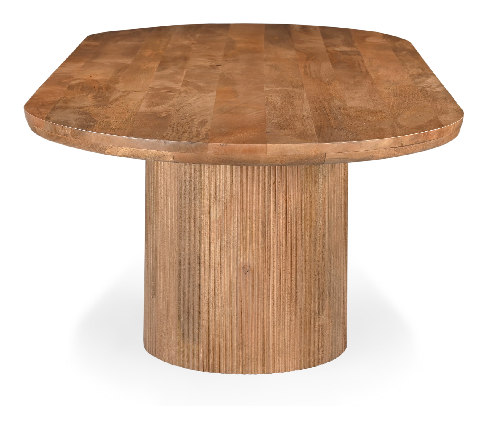 Sohome Ovale Eettafel 'Sadey' Mangohout, 250 x 110cm