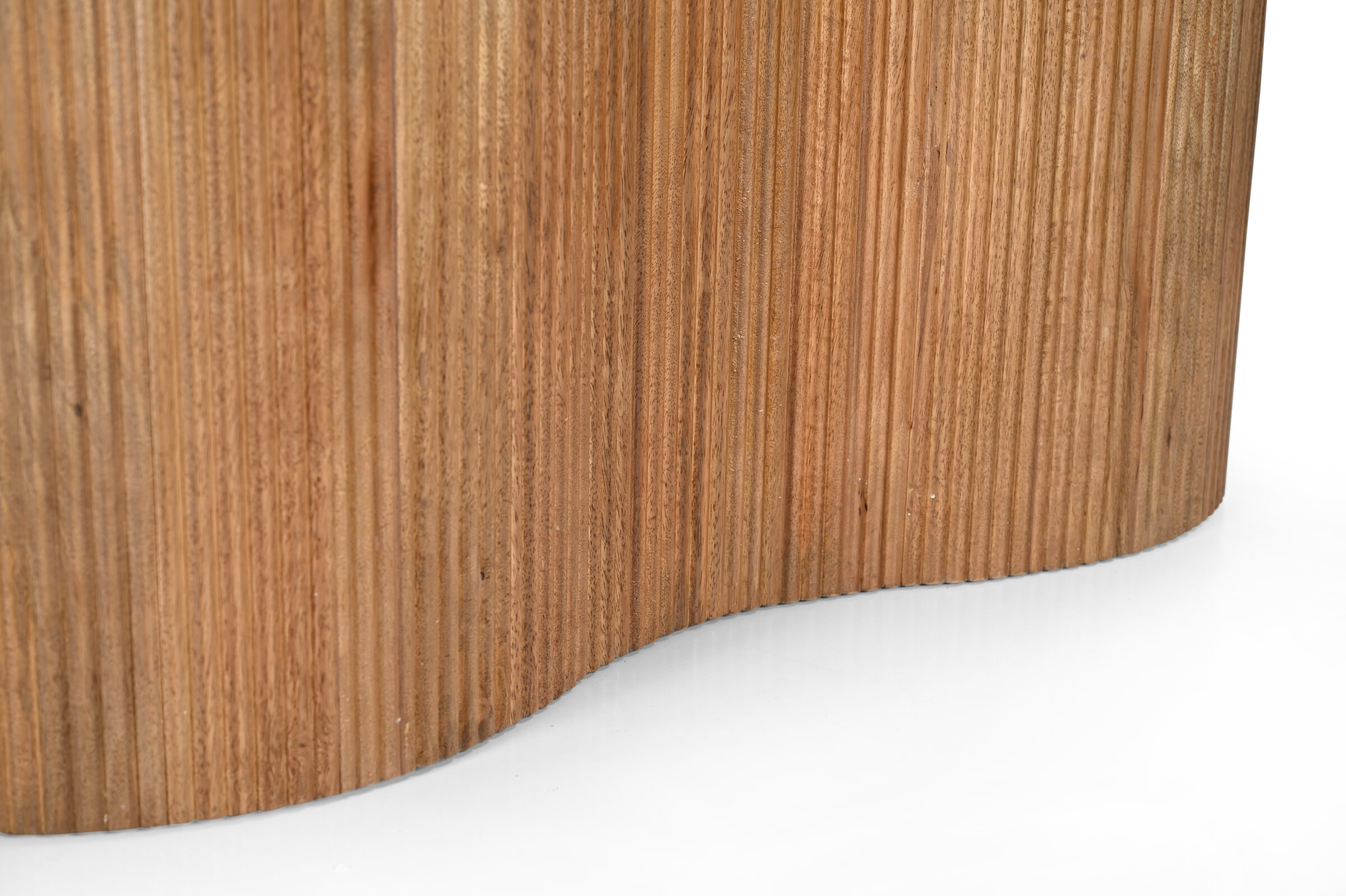 Sohome Ovale Eettafel 'Sadey' Mangohout, 300 x 110cm, kleur Naturel