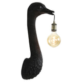 Light & Living Wandlamp 'Ostrich' 72cm, kleur Zwart