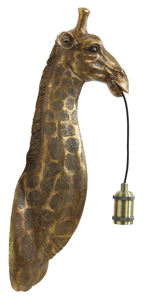 Light & Living Wandlamp 'Giraffe' kleur Antiek Brons