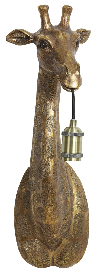 Light & Living Wandlamp 'Giraffe' kleur Antiek Brons