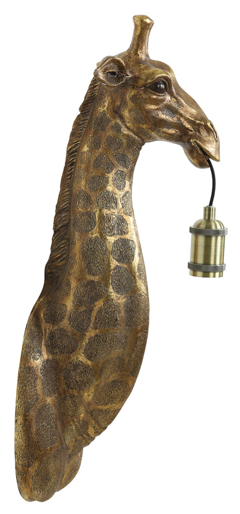 Light & Living Wandlamp 'Giraffe' kleur Antiek Brons