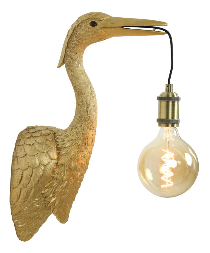 Light & Living Wandlamp 'Crane' kleur Goud