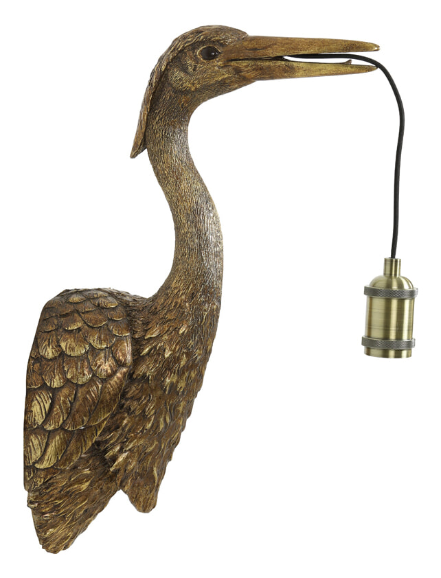 Light & Living Wandlamp 'Crane' kleur Antiek Brons