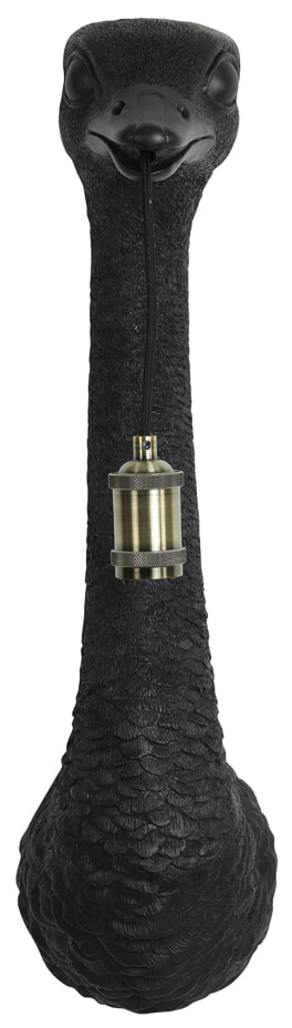 Light & Living Wandlamp 'Ostrich' 57cm, kleur Zwart
