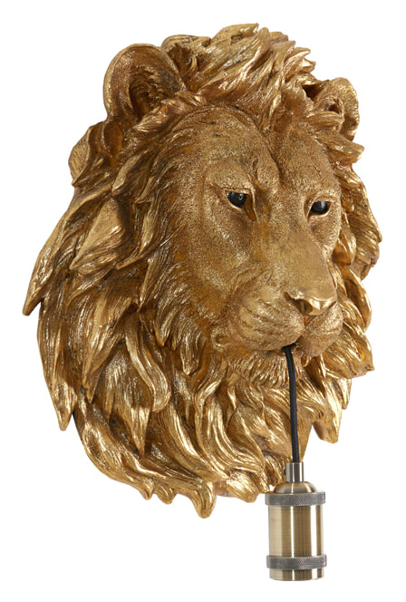 Light & Living Wandlamp 'Lion' kleur Antiek Brons