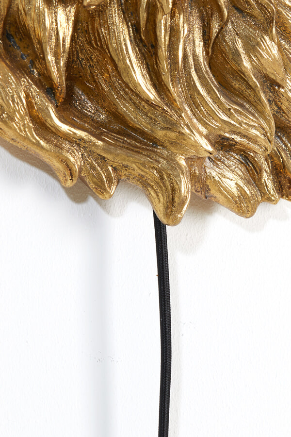 Light & Living Wandlamp 'Lion' kleur Antiek Brons