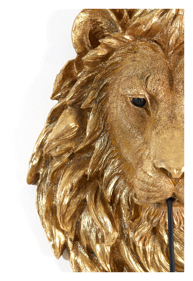 Light & Living Wandlamp 'Lion' kleur Antiek Brons