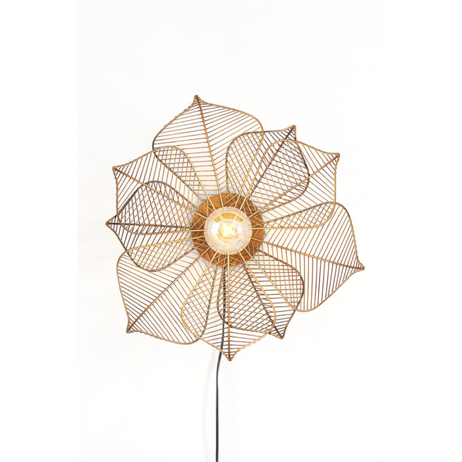 Light & Living Wandlamp 'Pavas' 52cm, kleur Antiek Brons