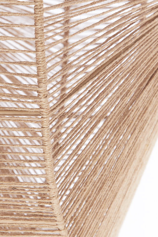 Light & Living Wandlamp 'Lyra' Ø31cm, kleur Naturel/Mat Zwart