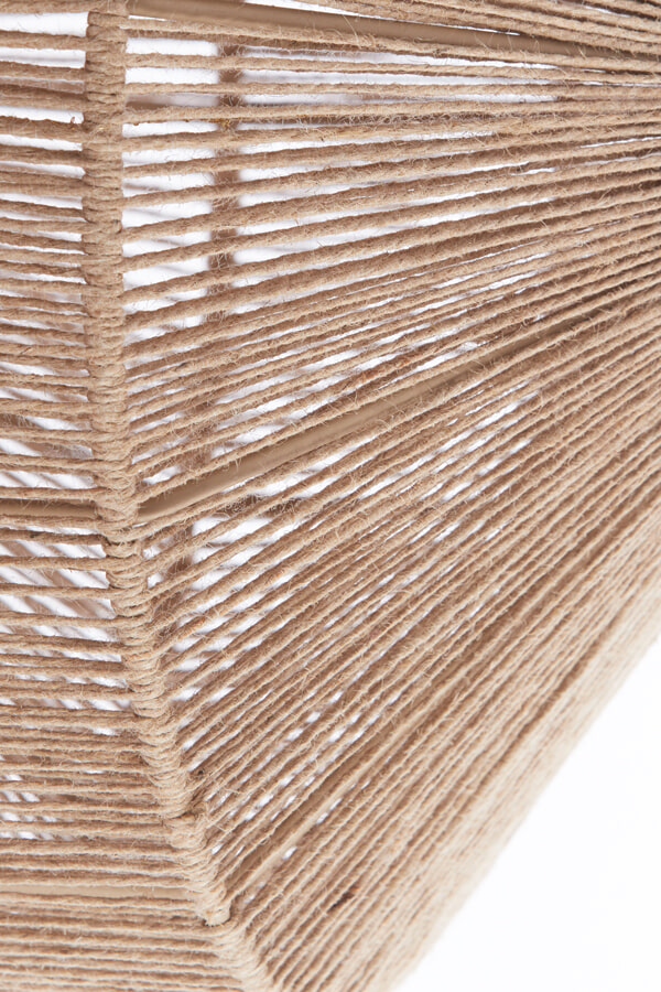 Light & Living Wandlamp 'Lyra' Ø43cm, kleur Naturel/Mat Zwart