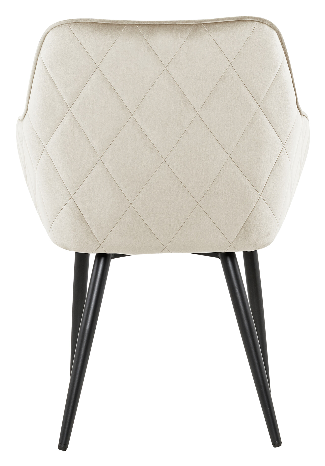 Artistiq Eetkamerstoel 'Juna' Velvet, kleur beige