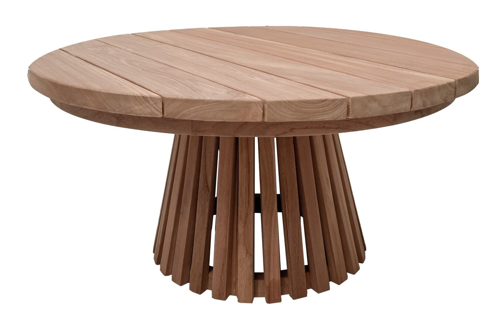 Brix Ronde Salontafel Cindo Teakhout, 80cm - Naturel