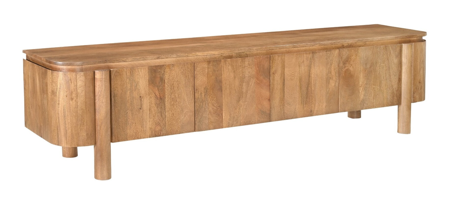 Livingfurn TV-meubel 'Salano' Mangohout, 210 cm