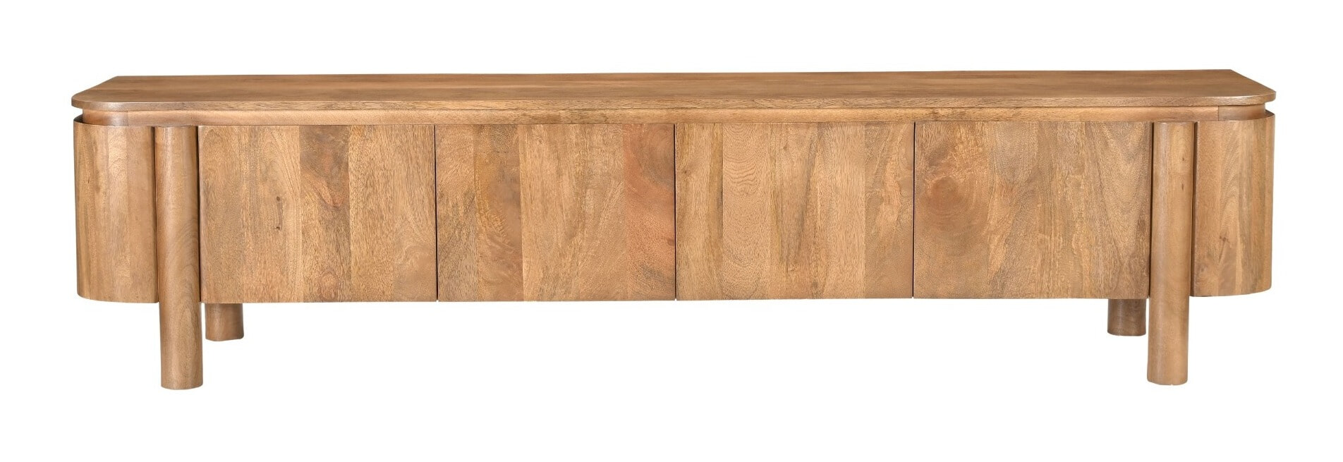 Livingfurn TV-meubel 'Salano' Mangohout, 210 cm