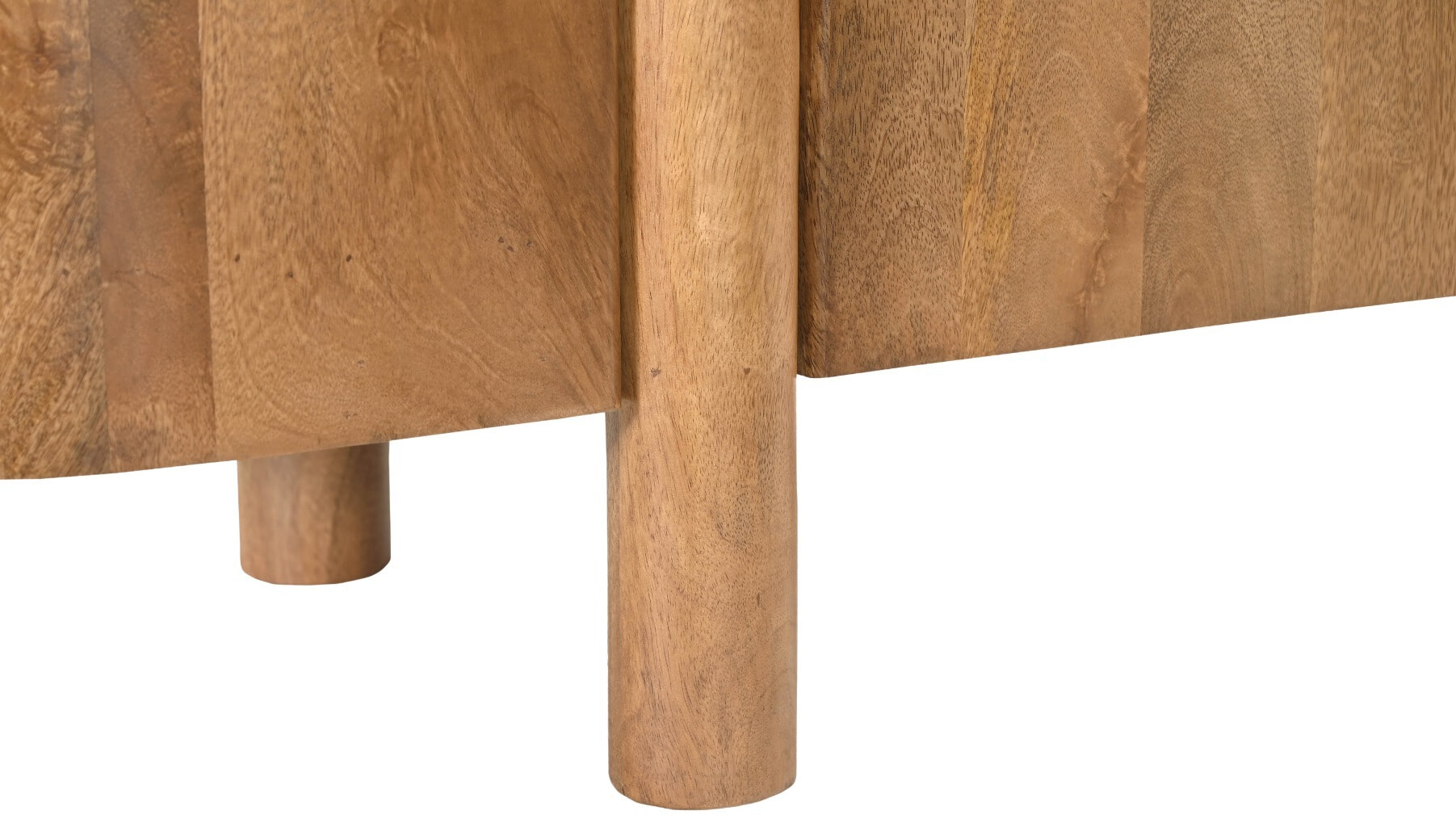 Livingfurn Opbergkast 'Salano' Mangohout, 150 x 115cm, kleur Naturel