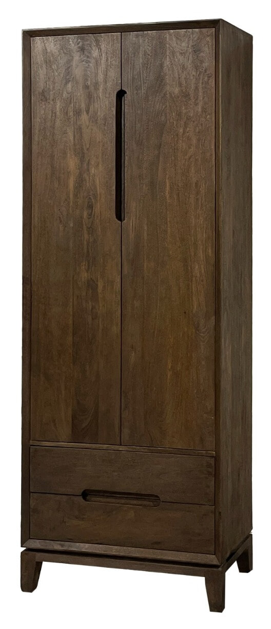 Livingfurn Opbergkast 'Cortez' Mangohout, 200 x 75cm