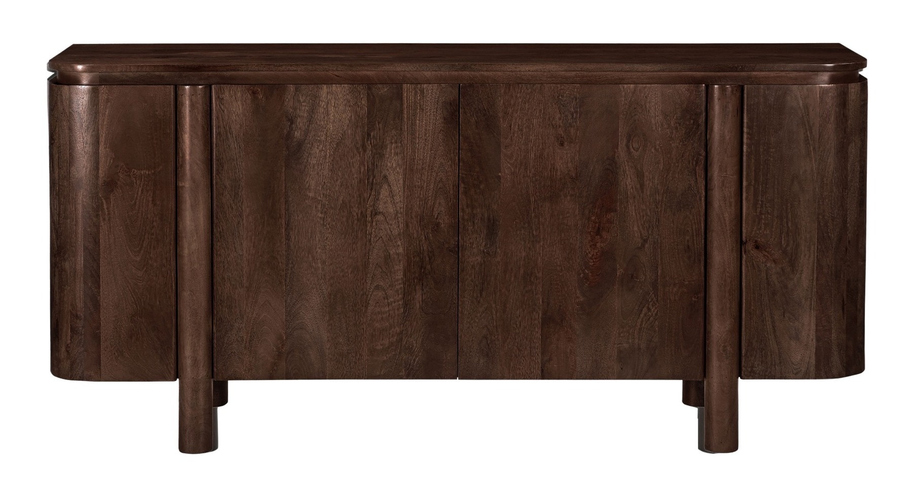 Livingfurn Dressoir 'Salano' Mangohout, 170 cm, kleur Bruin
