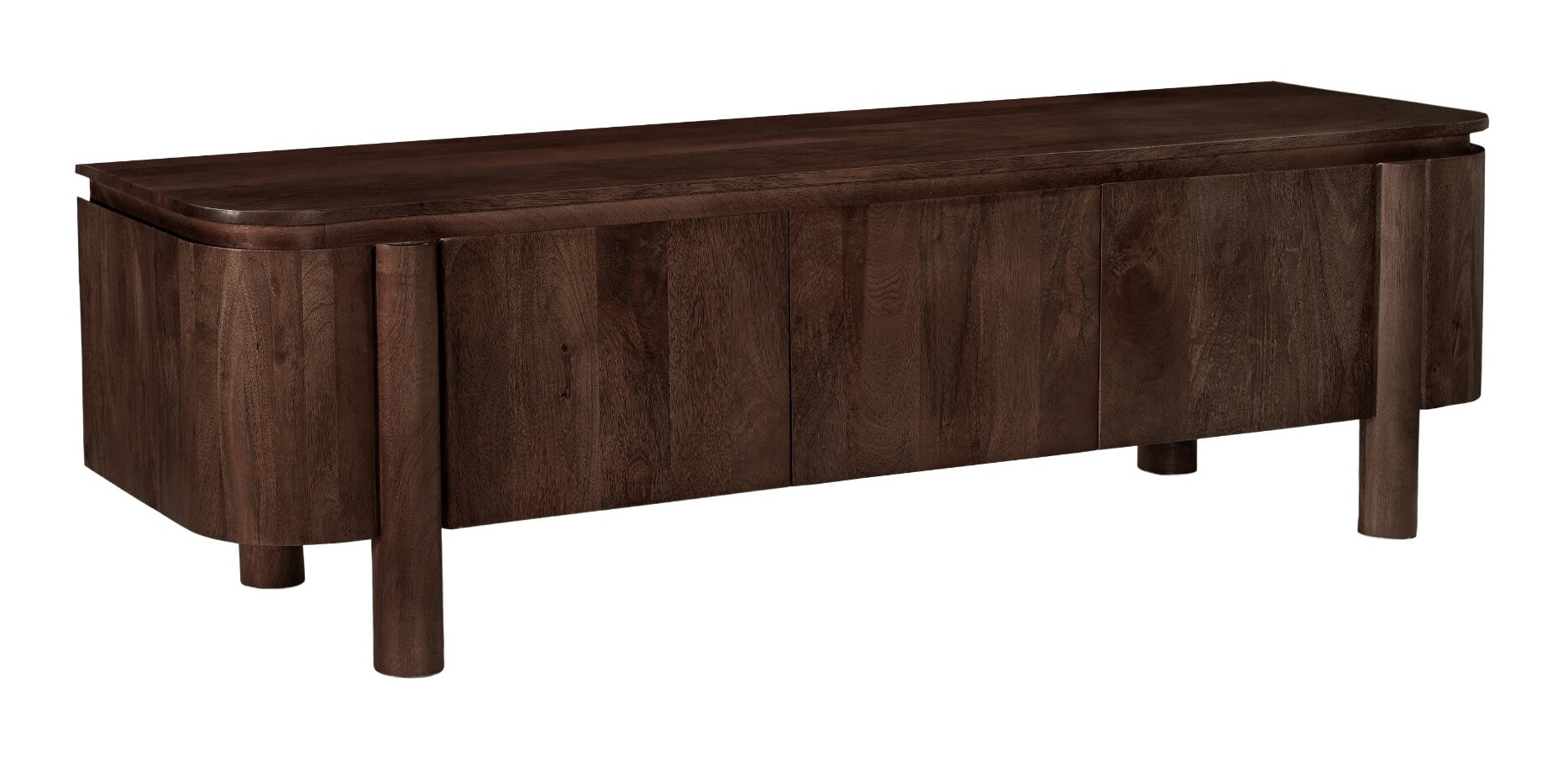 Livingfurn TV-meubel Salano Mangohout, 170cm - Bruin