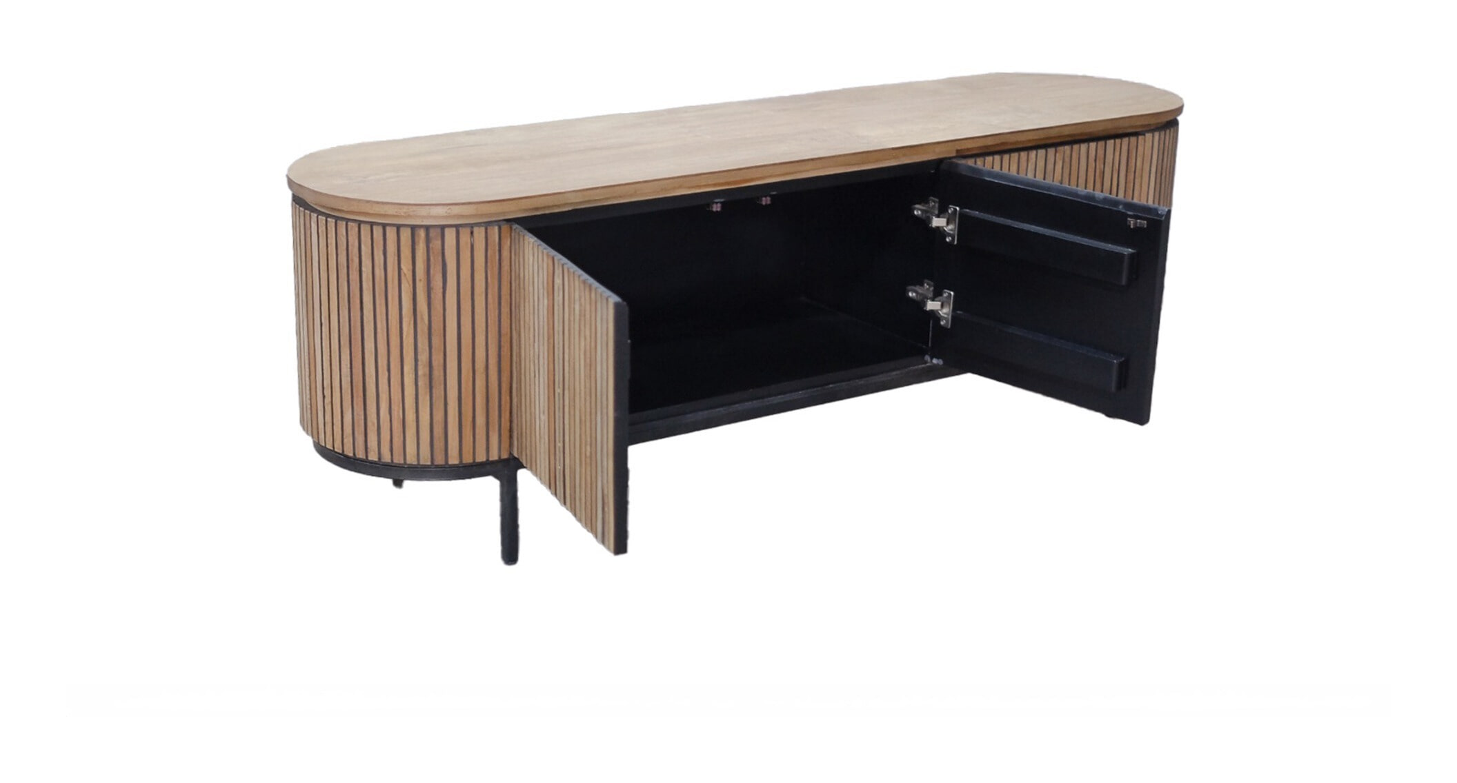 Livingfurn TV-meubel 'Lausanne' Teakhout, 170cm