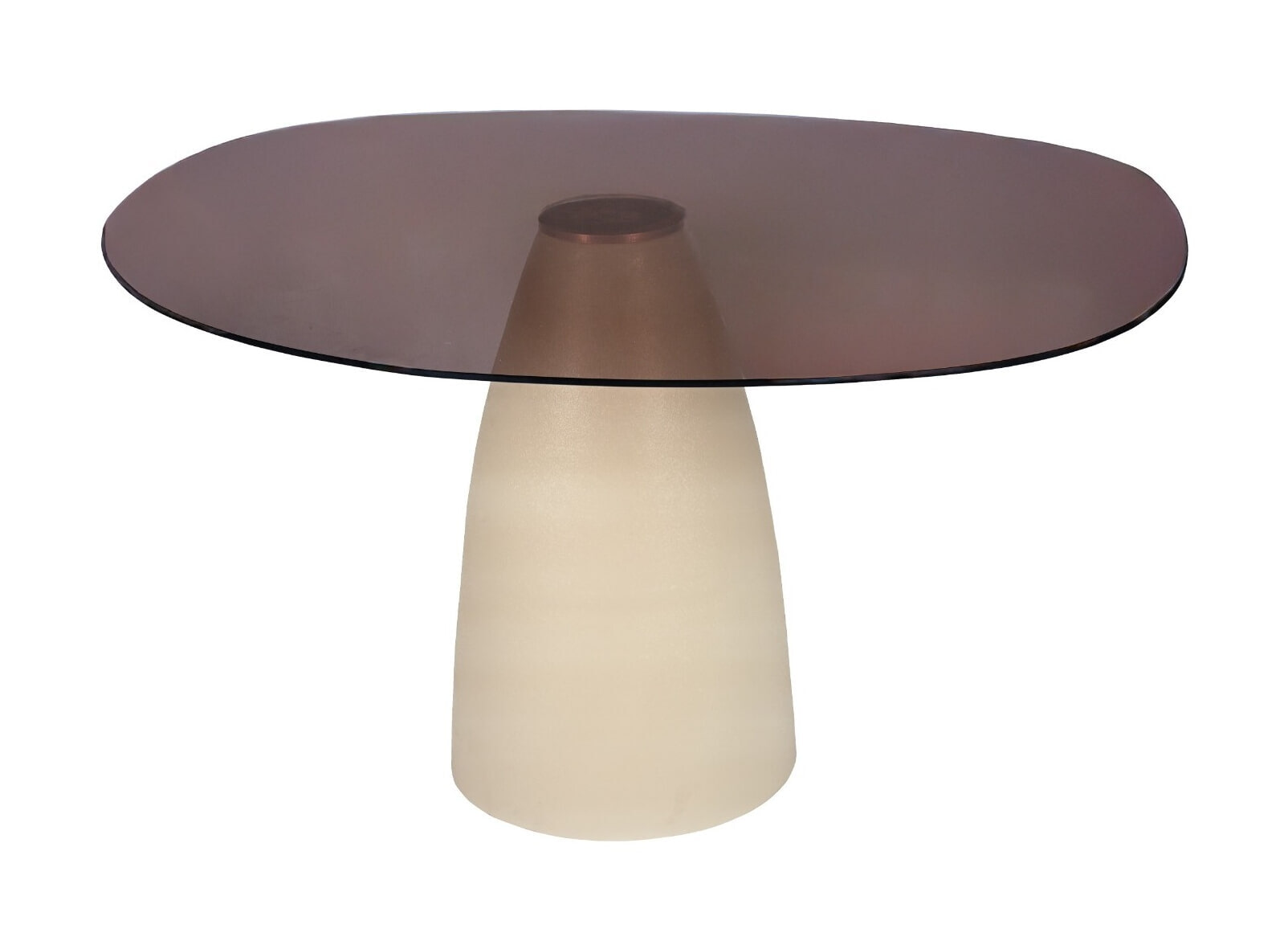 Organisch gevormde eettafel