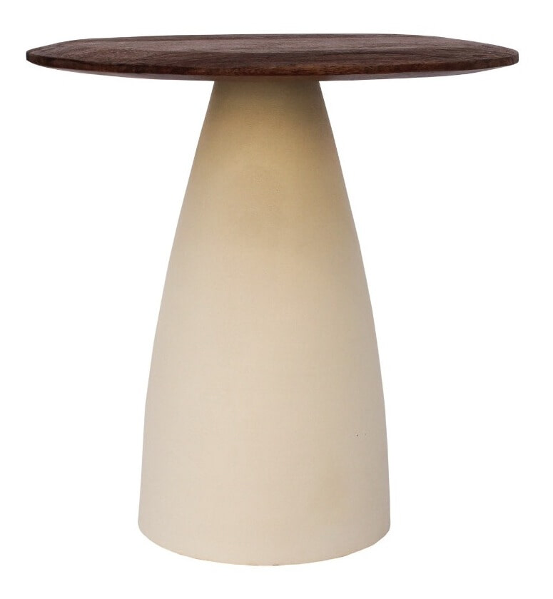 Sohome Organische Bijzettafel 'Madin' Mangohout, 50cm