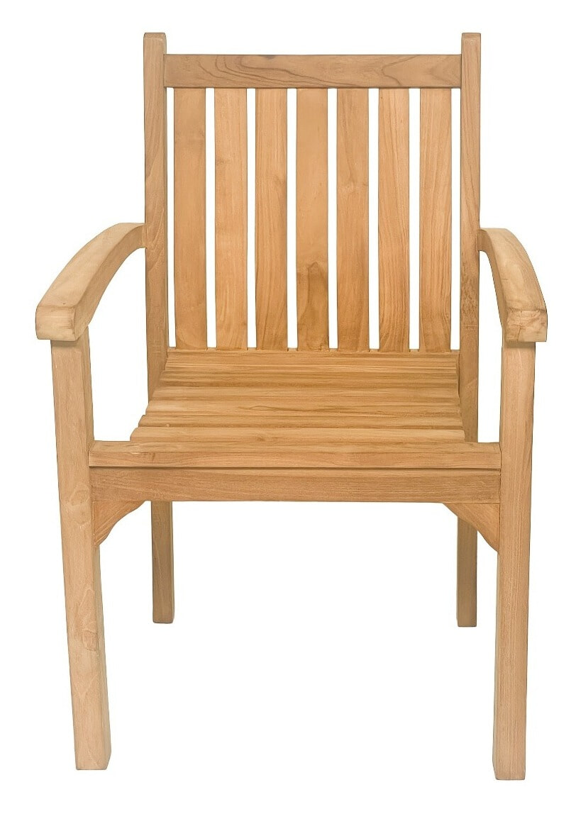 Livingfurn Tuinstoel 'Marco' Teakhout