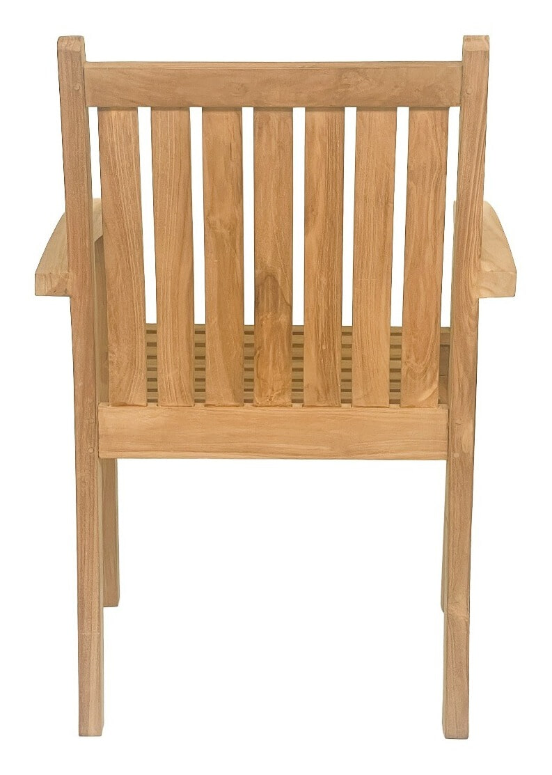 Livingfurn Tuinstoel 'Marco' Teakhout