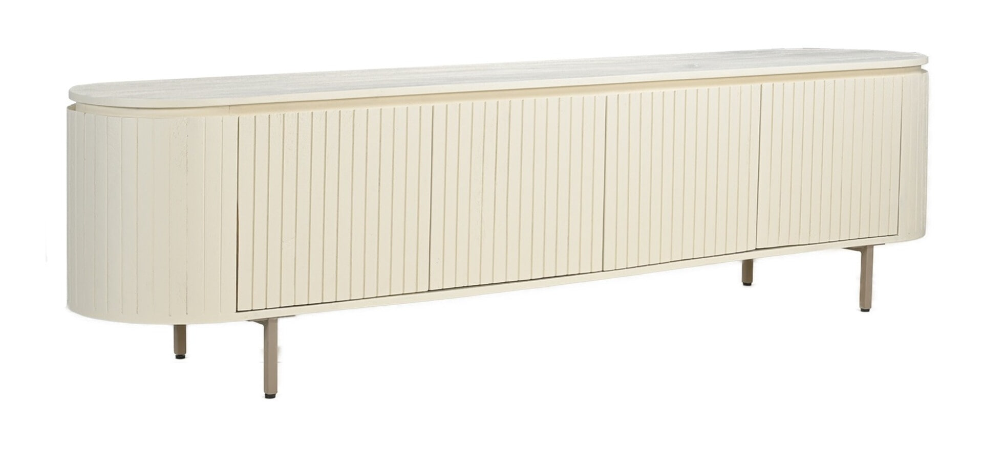 Livingfurn TV-meubel 'Patou' Mangohout, 210cm