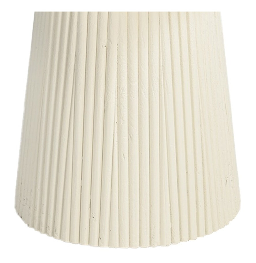 Sohome Ronde Bijzettafel 'Puck' Mangohout, 50cm, kleur Ivoor