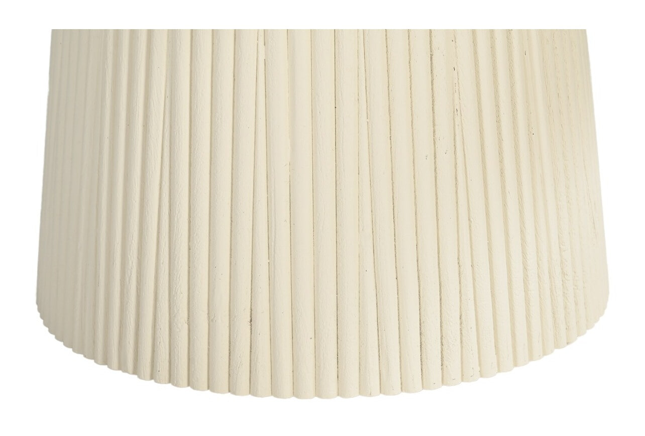 Sohome Ronde Salontafel 'Puck' Mangohout, 80cm, kleur Ivoor