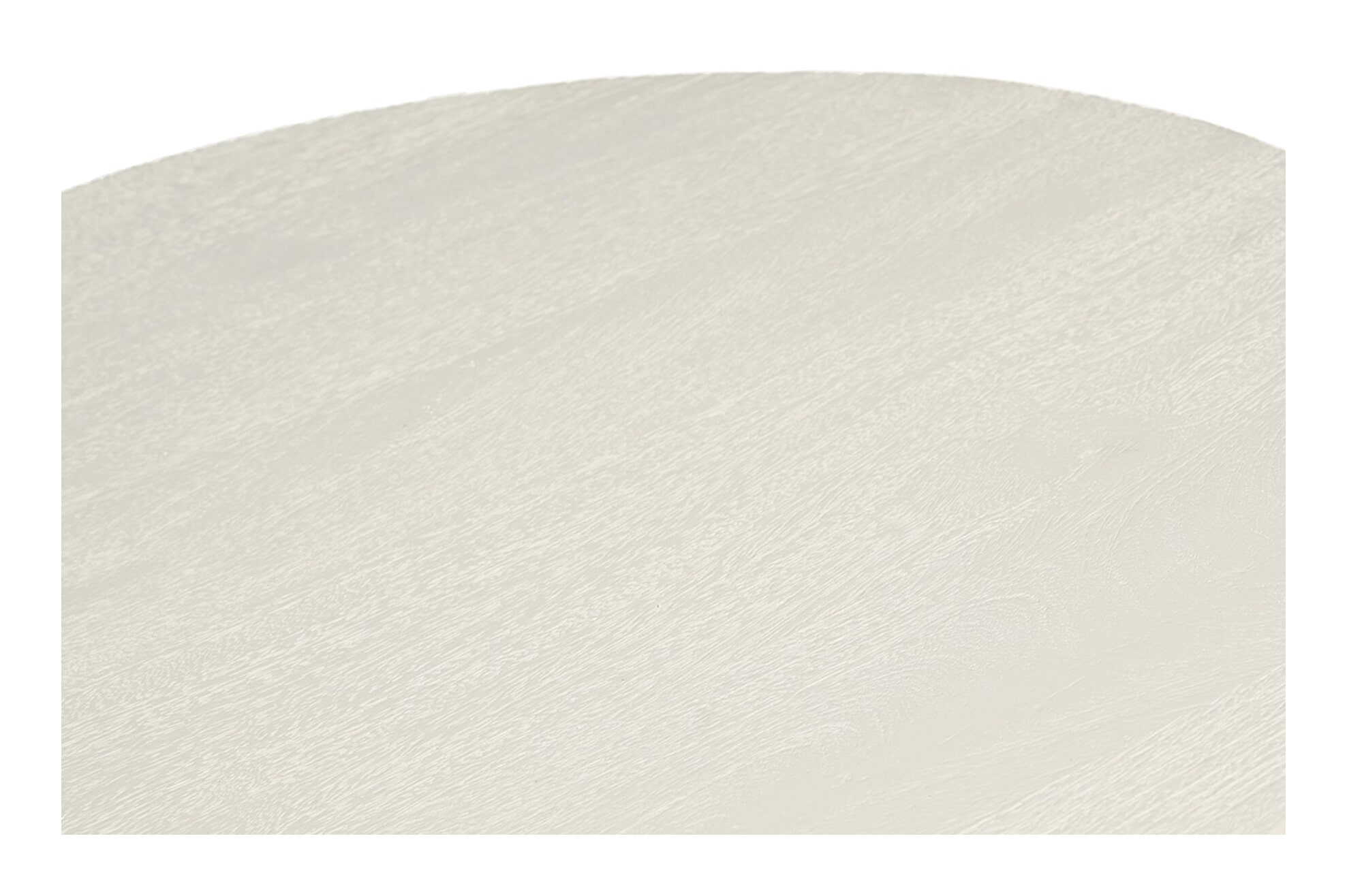 Sohome Ovale Salontafel 'Puck' Mangohout, 120 x 70cm, kleur Ivoor