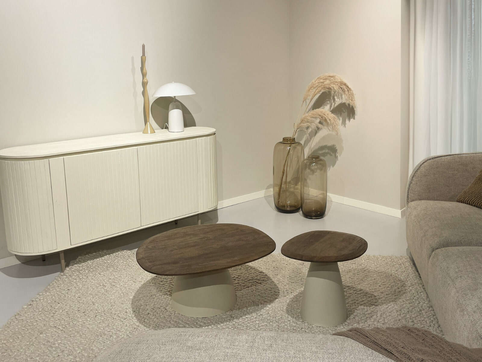 Livingfurn Dressoir 'Patou' Mangohout, 170cm