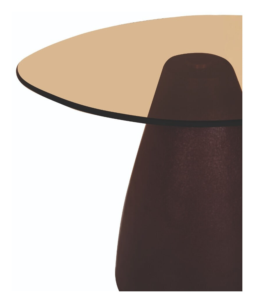 Maison Céphy Set van 2 stoelen van velours en zwart metaal - Beige