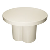 Brix Ronde Salontafel 'Noa' 56cm, kleur Off White