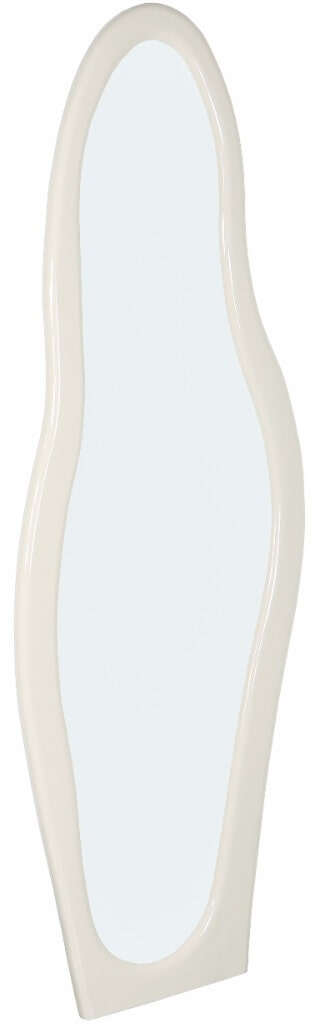 Brix Organische Spiegel 'Olivia' 200 x 85cm, kleur Off White