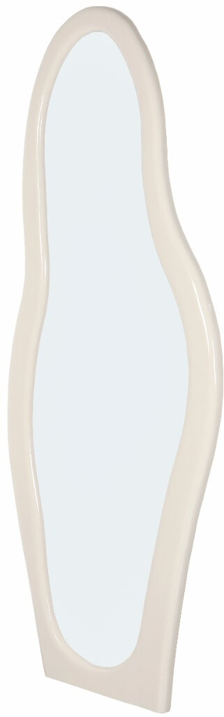 Brix Organische Spiegel 'Olivia' 200 x 85cm, kleur Off White