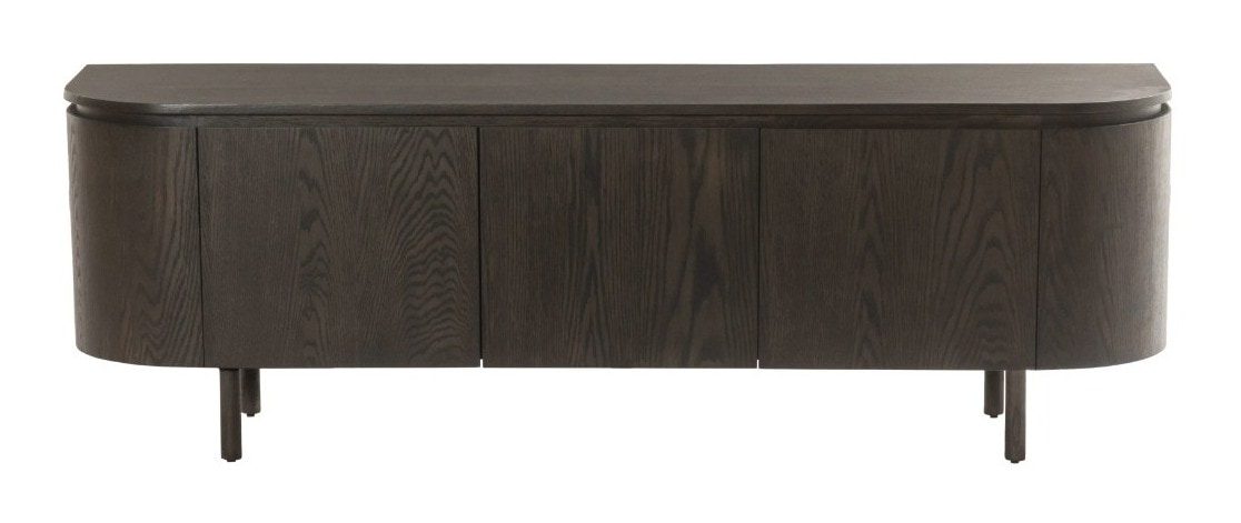 Livingfurn TV-meubel 'Tobago' Eiken, 170cm, kleur Espresso