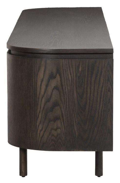 Livingfurn TV-meubel 'Tobago' Eiken, 170cm, kleur Espresso